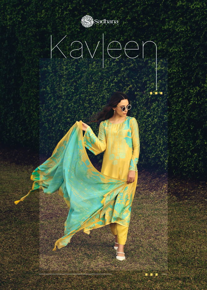 Kavleen By Sadhana Muslin Silk Printed Suits Wholesale Price In Surat